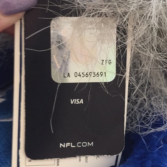 Detroit Lions Hat NWT Forever Collectibles Blue - Picture 6 of 8